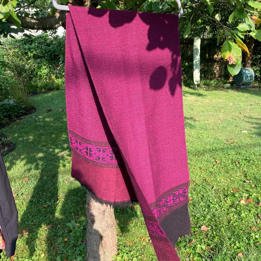 YSL Wool scarf